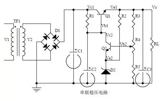 串聯(lián)穩(wěn)壓電源